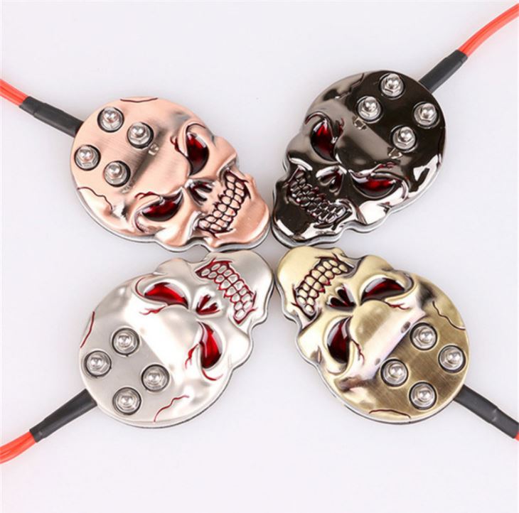 Bright Skull Tattoo Foot Pedal