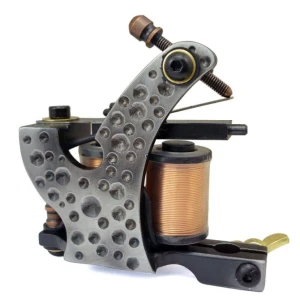 Silver 10 Wrap Tattoo Machine Shader